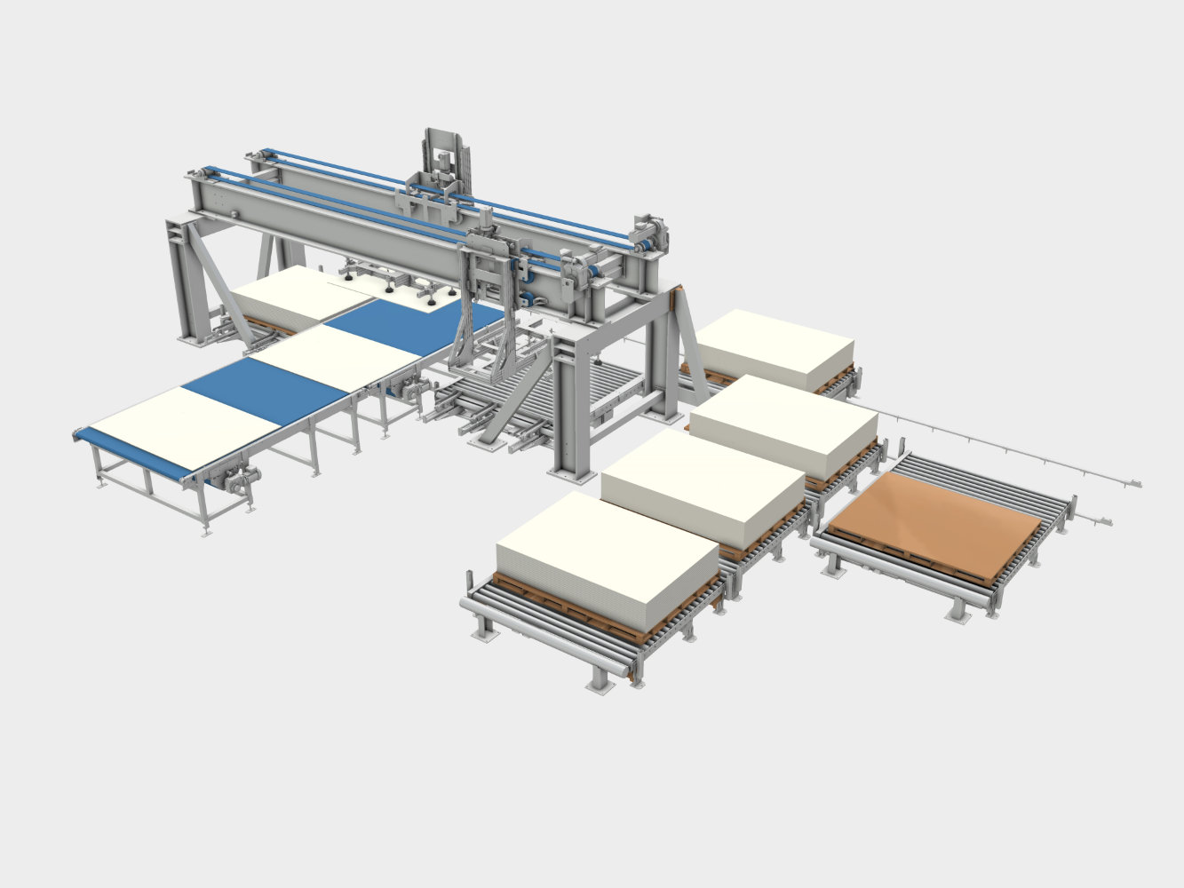 conveying system machines